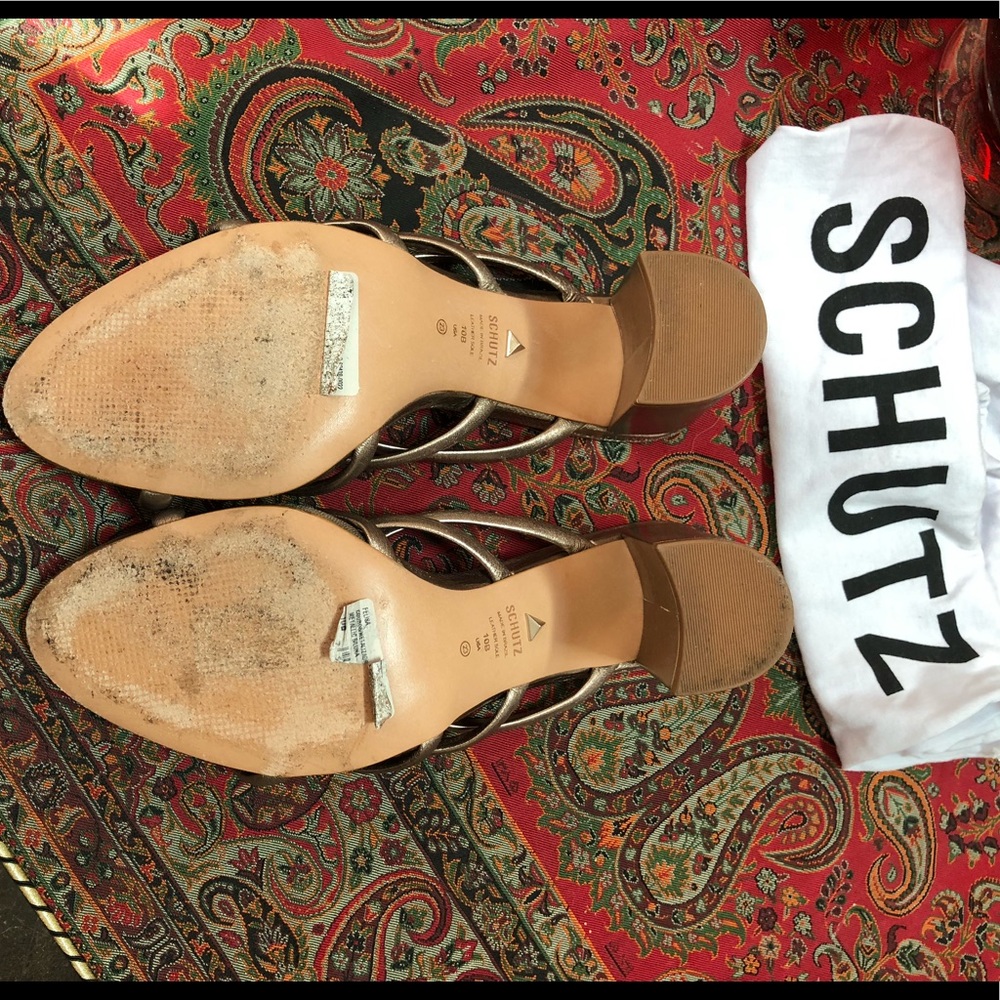 EUC Scutz Felisa block heel sandal - Picture 6 of 10